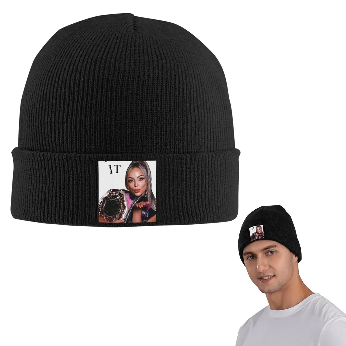 ليف مورغان قبعة محبوكة دافئة موضة بونيه قبعة الخريف الشتاء في الهواء الطلق بيني القبعات للرجال النساء الكبار