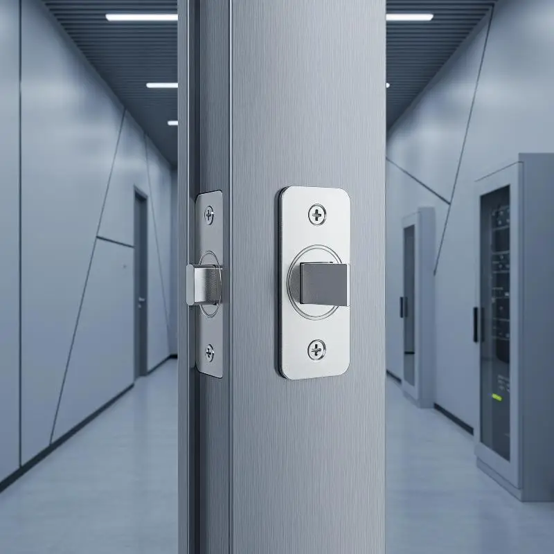 Embedded Electric Bolt Lock DC 12V 24V Concealed High Security Access Control Lock for Residential Commercial Gate Use