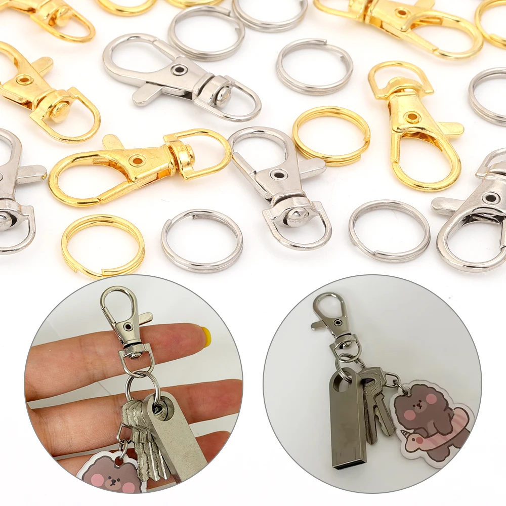 10pcs Alloy Swivel Lobster Cla - Jewelry Making Chain 评论和价格