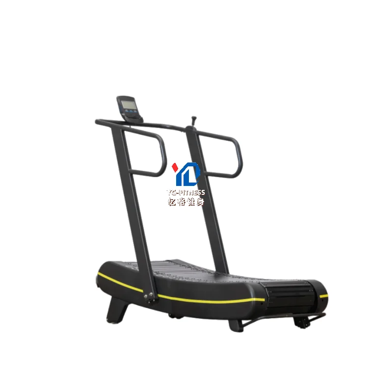 

Commercial Gym Equipment Curved Treadmill Unpowered Running Machine High Quality Fitness Professional Cardio Training