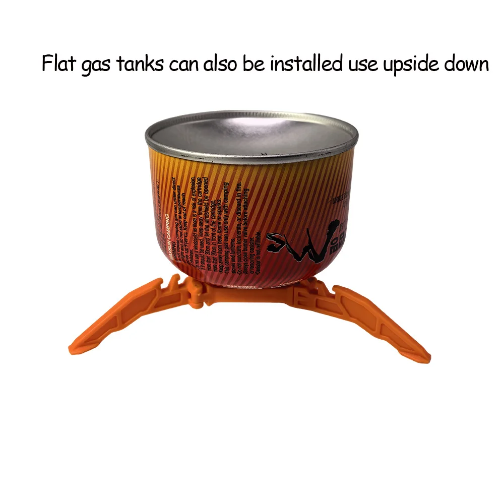 ​​​​​​Portable Gas Canister Stand​​ Universal Tripod Folding Frame Outdoor Camping Gas Tank Stove Base Holder Camping Supplies image 3