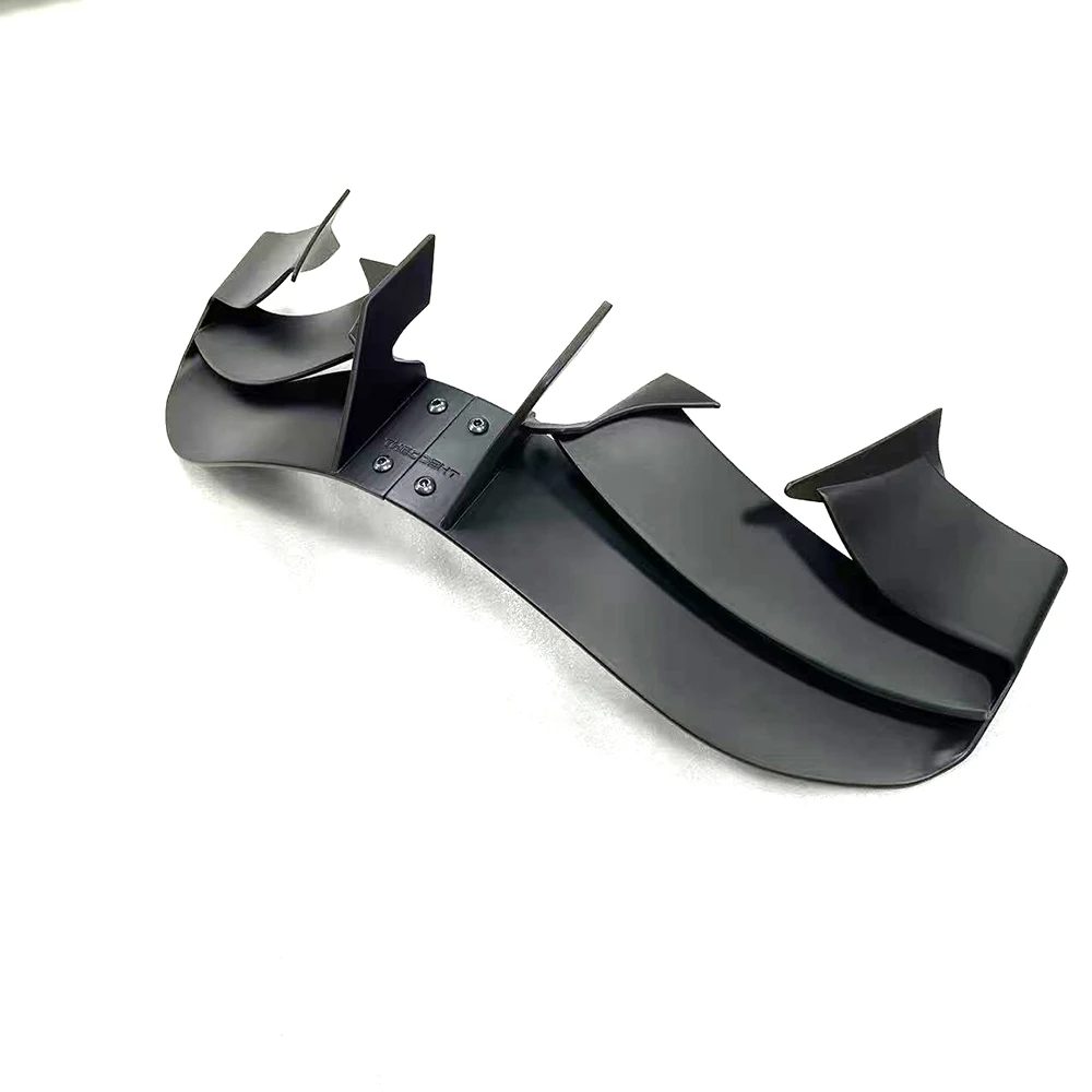 For YAMAHA YZF R6 r6 2017-2025 GP WING DOWNFORCE NAKED FRONTAL SPOILERS Front Beak Spoiler Lower spoiler Lower lip accessories