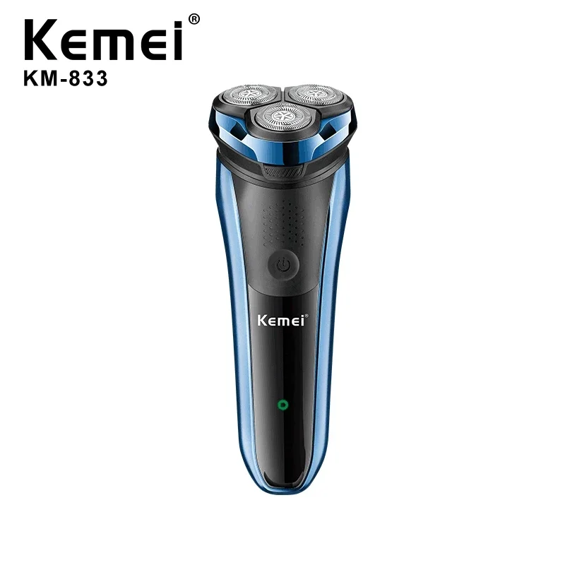 Kemei KM-833 Grade 7 Waterproof And Washable Men High Quality Rechargeable Electric Shaver 보지털제모기 monster clipper