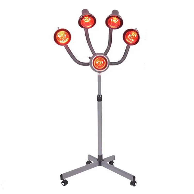 Hairdressing five-head lamp, sun lamp, baking lamp, heating machine, hair dryer, perm, oil care, cold ironing machine