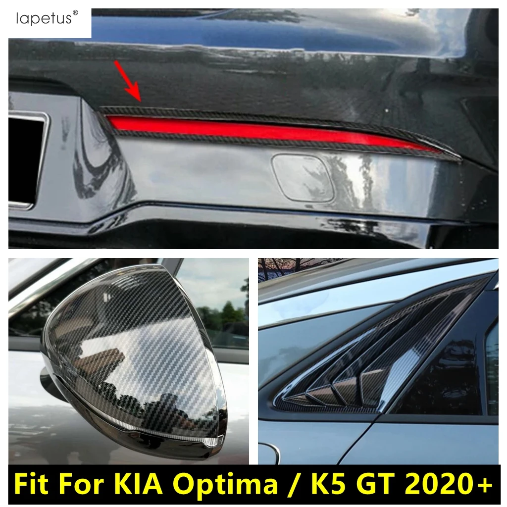 

Rearview Mirror / Rear Fog Light Lamp Frame / Window Shutter Louver Cover Trim Accessories For KIA Optima / K5 GT 2020 2021 2022