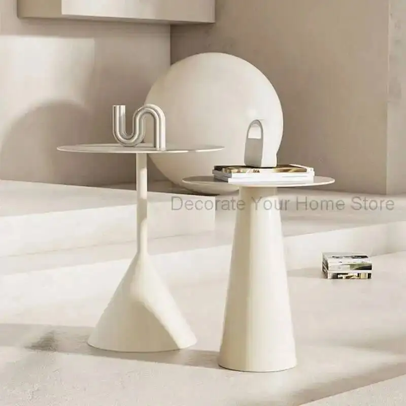 

Modern Table Design Coffee Living Books Room Metal Round Desk Minimalist Japanese Bed Side Table Entryway Mesa Balcony Furniture
