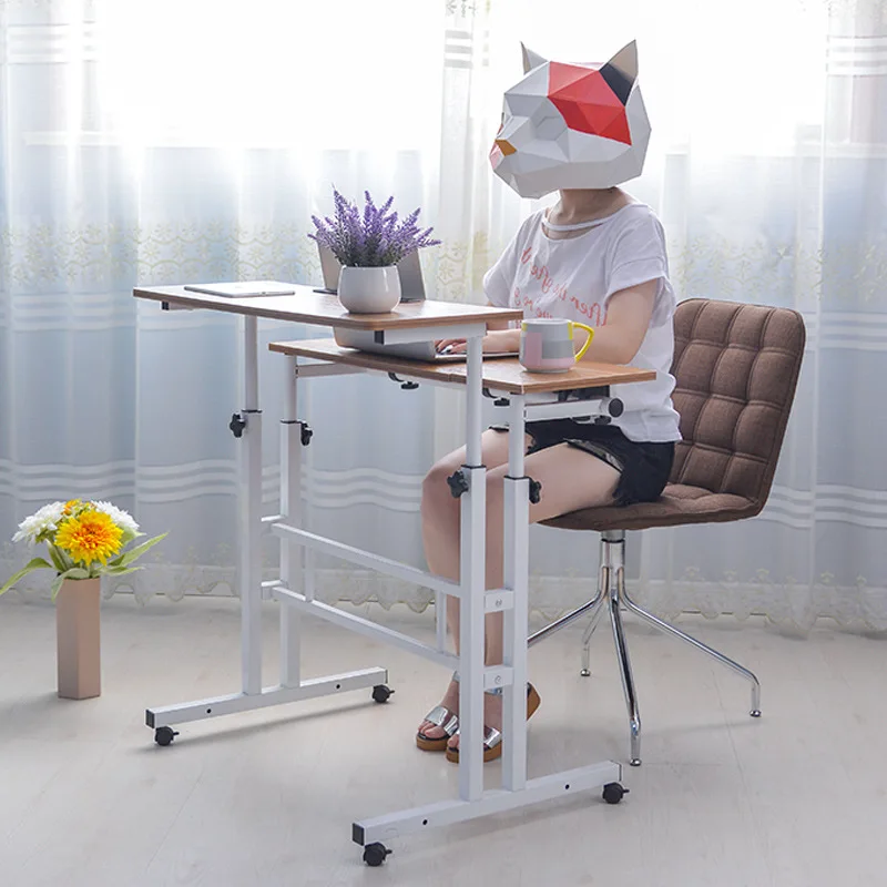 Standing computer desk Simple modern desktop notebook home multifunctional desk