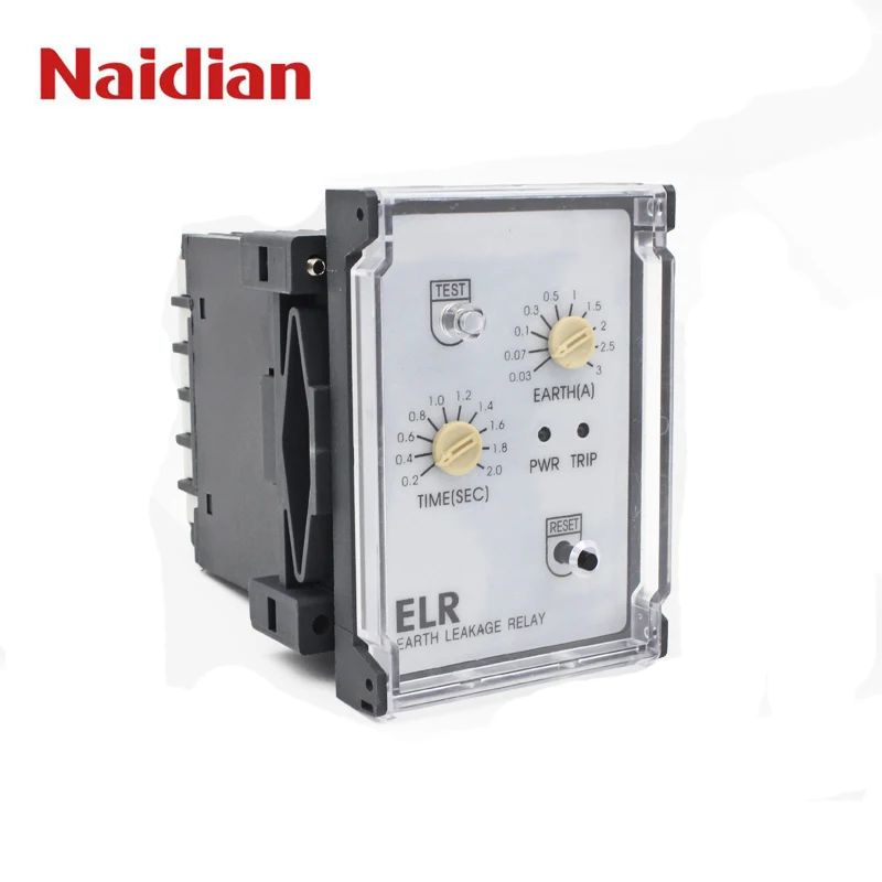 Naidian Smart ELR-30RM7Q Ground Overcurrent Relay With Zero Current Transformer