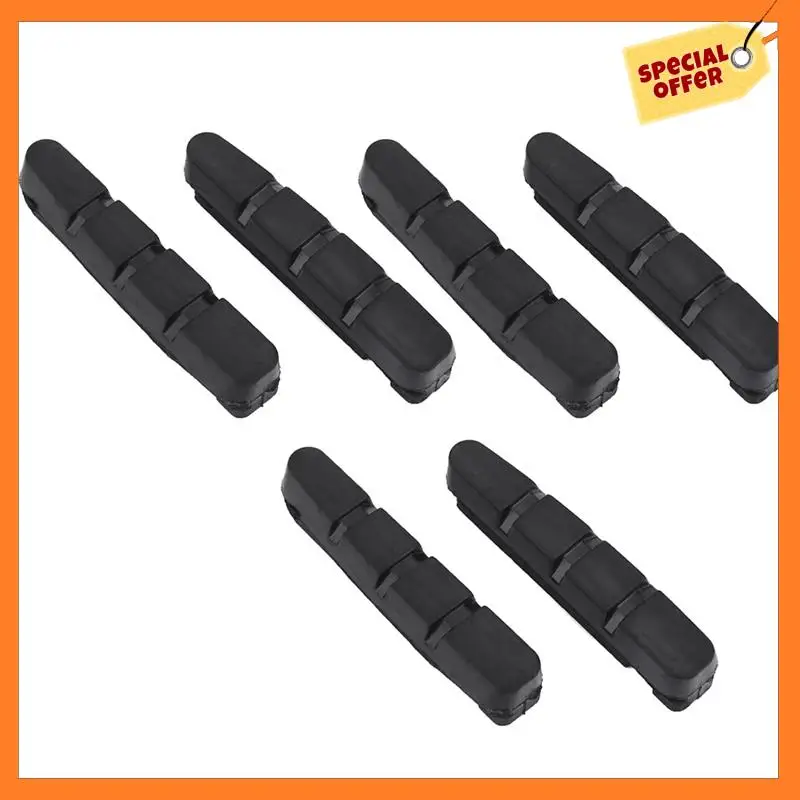 AD08-3 pares de pastillas de freno de bicicleta de carretera, zapatas para llantas de aleación Dura Ace Ultegra 105, zapatas de freno en V, herramientas de freno de bicicleta duraderas