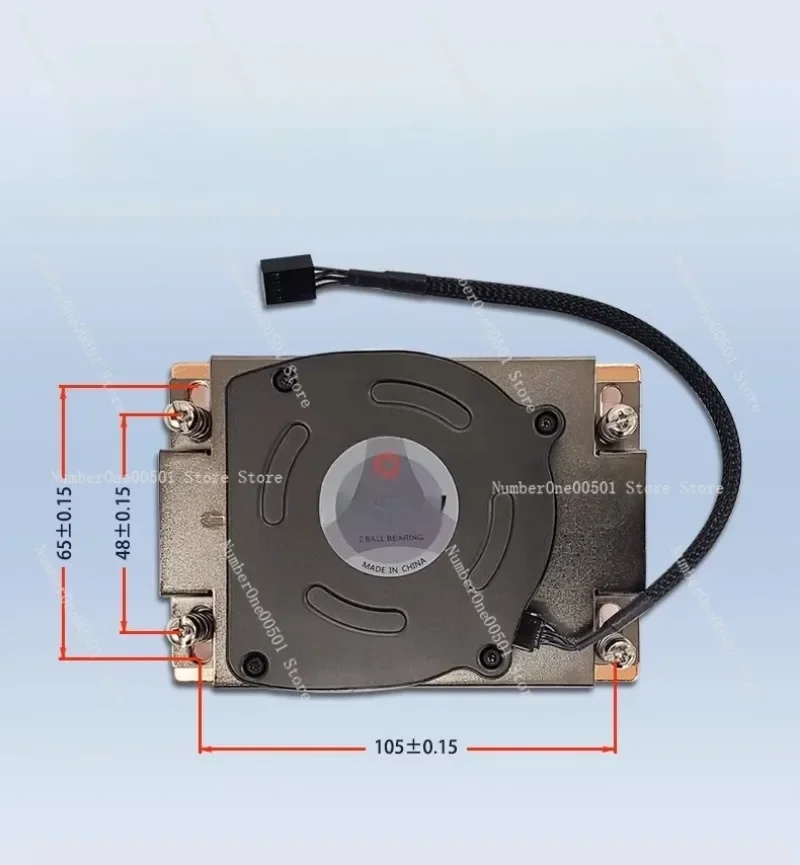 Inter-Tech A-41 1U Server CPU Cooler for AMD