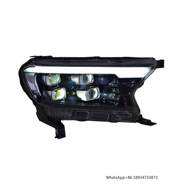Ricambi auto Lampada di aggiornamento Faro LED modificato DRL Luce frontale per Ford Everest Ranger 2015-2020