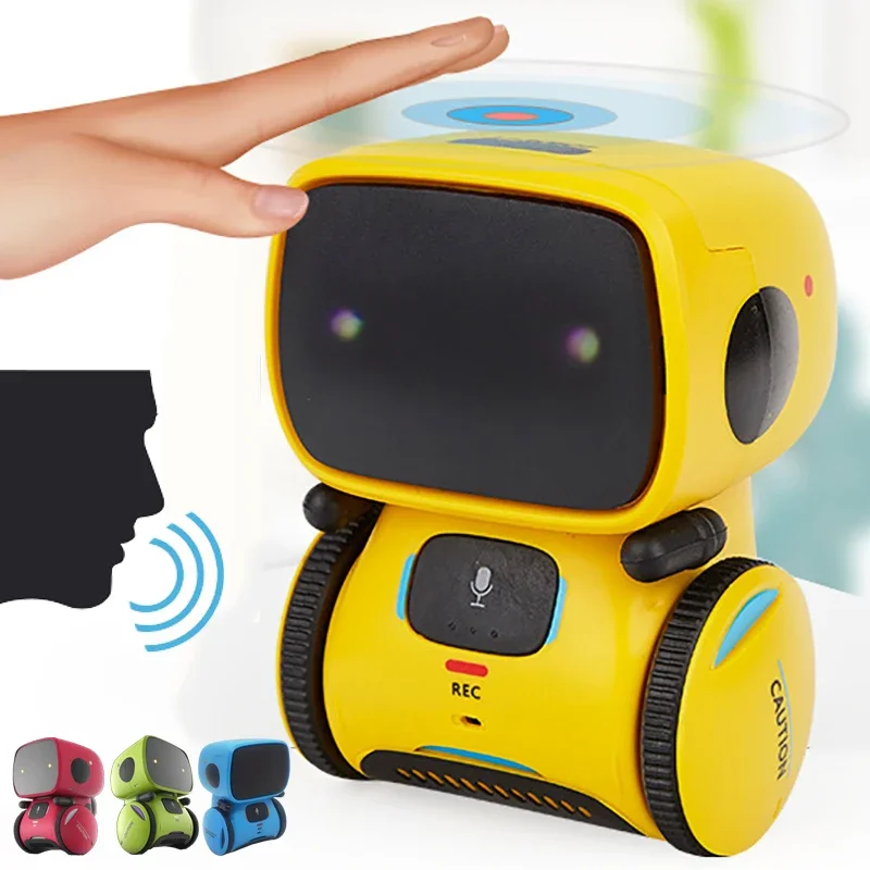 Voice Remote Control Smart Robots Rc Electric Toy for Kids Boys 2 To 4 Years Old Girls Children Gift Touch Sensing Dancing Music