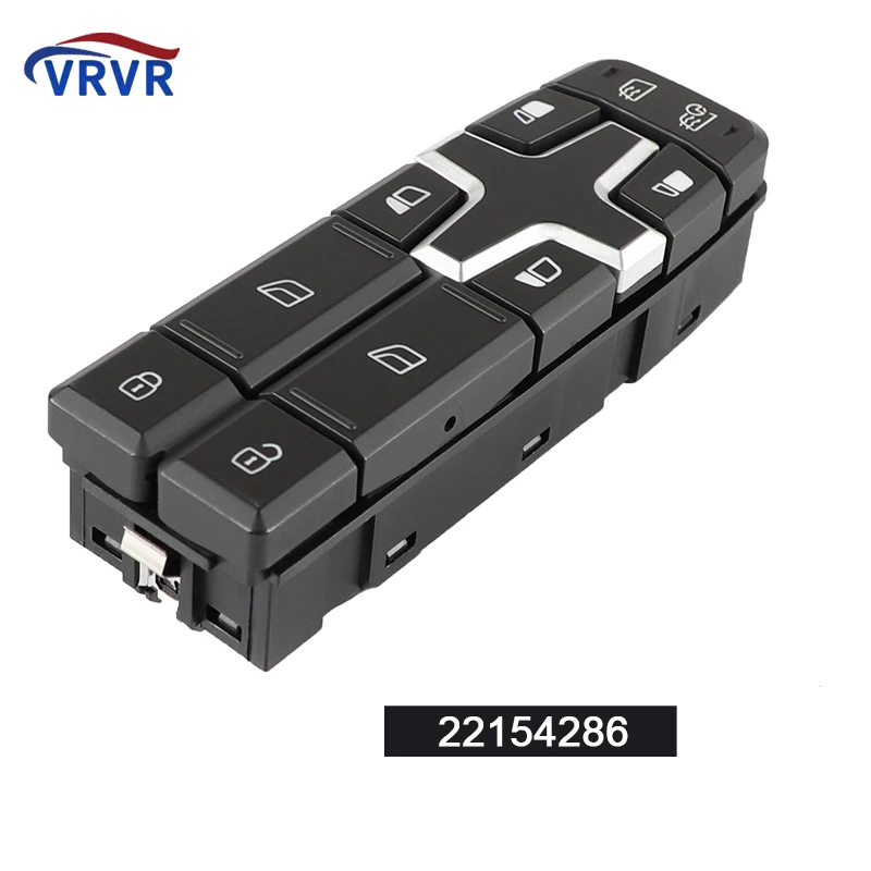 22154286 3 Pins Front Left Electric Power Window Master Switch For Volvo Trucks FH FM 21489840 16320218