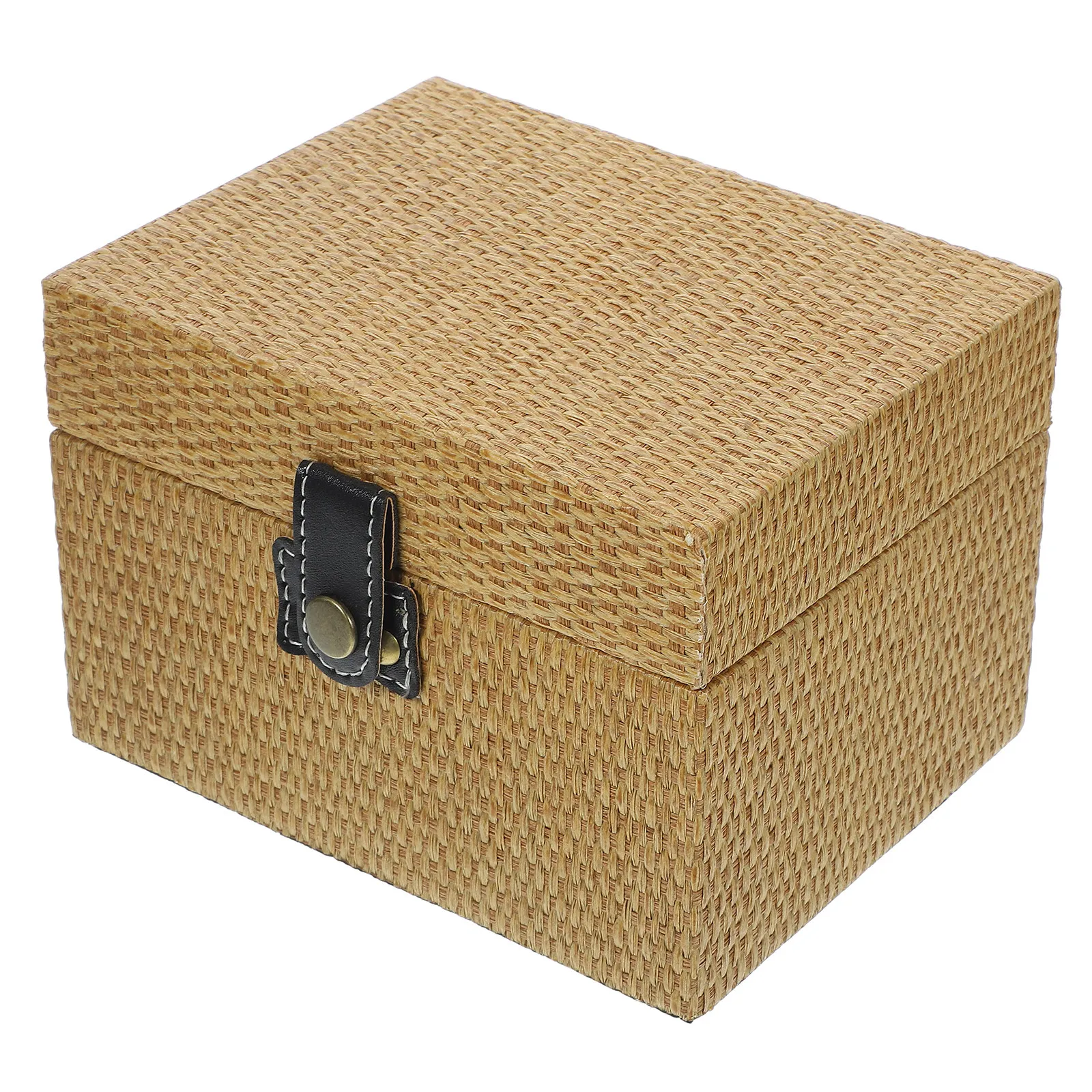 Wooden Jewelry Box Large Storage Case Wood Container Decorative Organizer for Rings Earrings Necklaces Bracelets Keepsakes