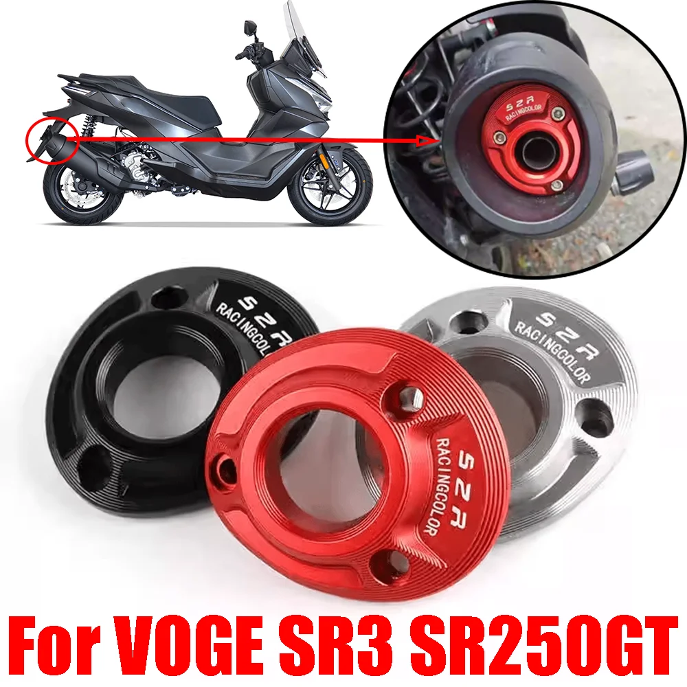 

Для VOGE SR3 SR 3 SR250GT SR 250GT SR 250 GT аксессуары для мотоциклов защитный чехол для выхлопной трубы глушитель декоративная крышка