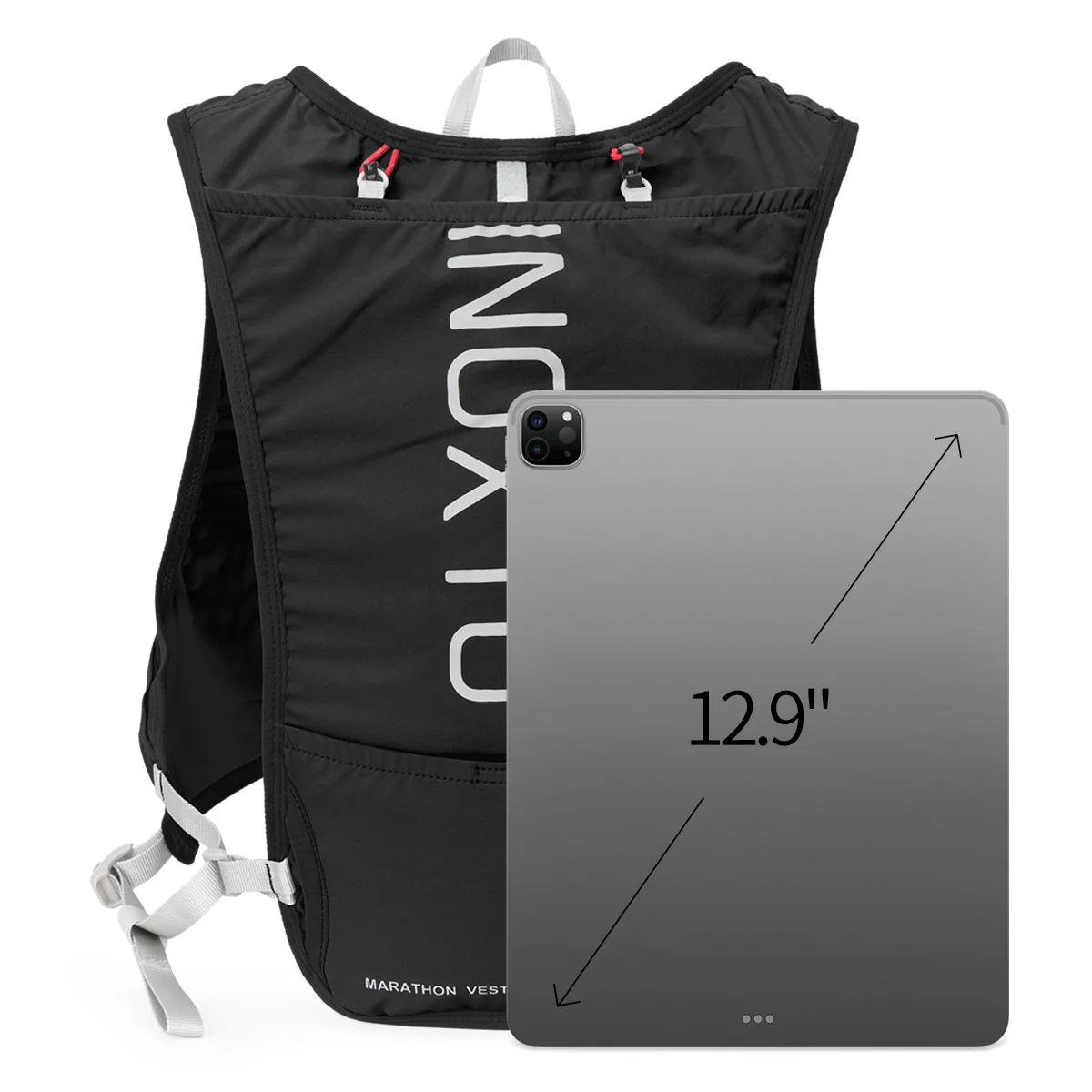 Zaino da Corsa ad Asciugatura Rapida 5L, Gilet Idratante Ultra-Leggero per Mountain Bike, Traspirante