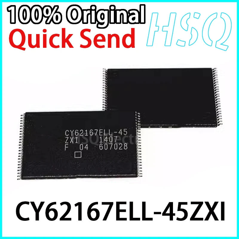 New Original CY62167ELL-45ZXI CY62167ELL TSOP48 16M Static RAM Memory Chip 1PCS