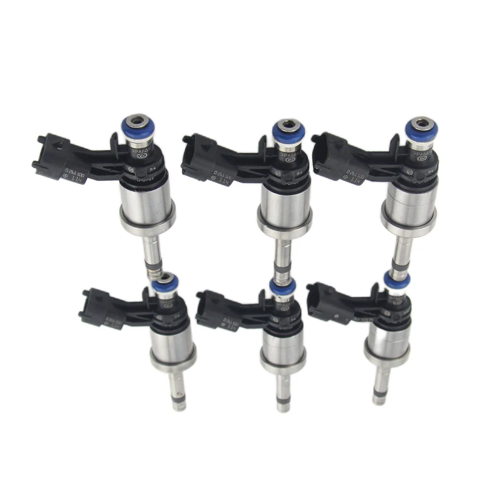 

6pcs 12638530 Fuel Injectors for GM Buick Chevrolet Camaro Traverse GMC Acadia Cadillac CTS 2008-2011 3.6L 0261500114