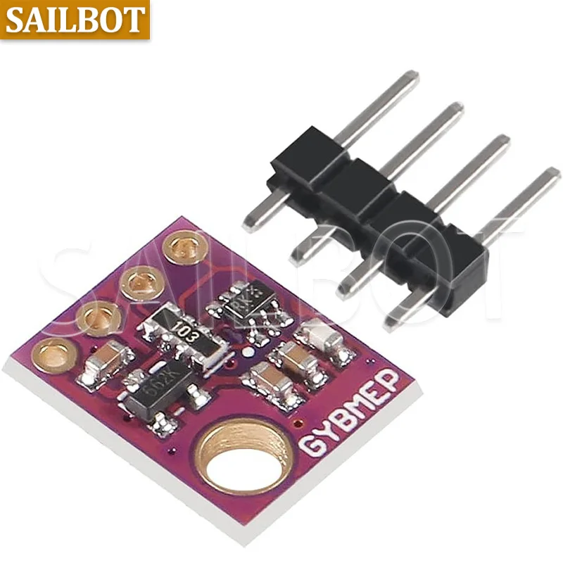 BME280 5 فولت 3.3 فولت الاستشعار الرقمي درجة الحرارة الرطوبة وحدة استشعار الضغط الجوي BME280-5V -3.3 فولت I2C SPI 1.8-5 فولت