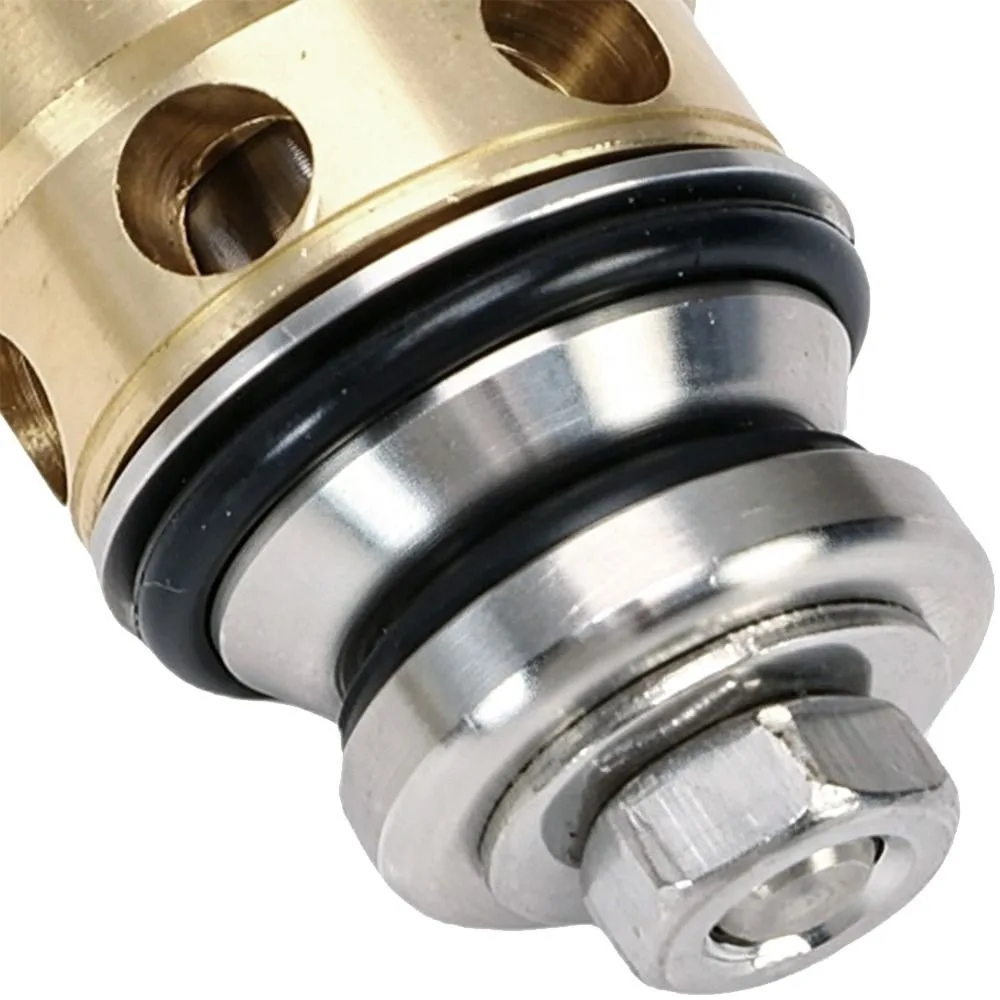 2pcs set Ceramic Faucet Cartridge Hot Cold Water Quaturn Compression Quarter Turn Cartridge Brass Material