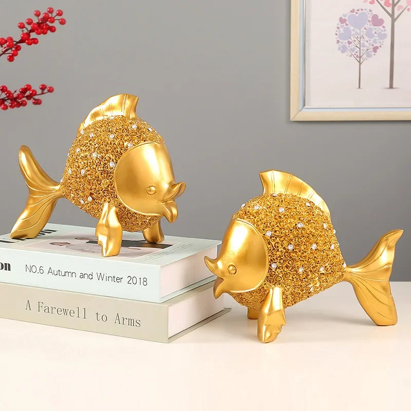Modern Simple and Luxury Decorative Items for Fish Recruitment, Living Room, TV Cabinet, Wine Cabinet, Office Desktop Decoration