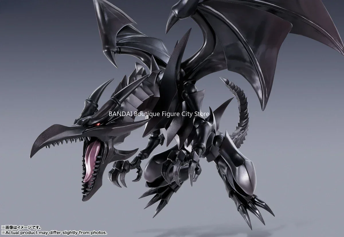 Bandai SHM-Yu-Gi-Oh, version normale, en stock Dragon Noir aux Yeux Rouges et Dragon Blanc aux Yeux Bl192., Figurine Mobile, Modèle Cadeau