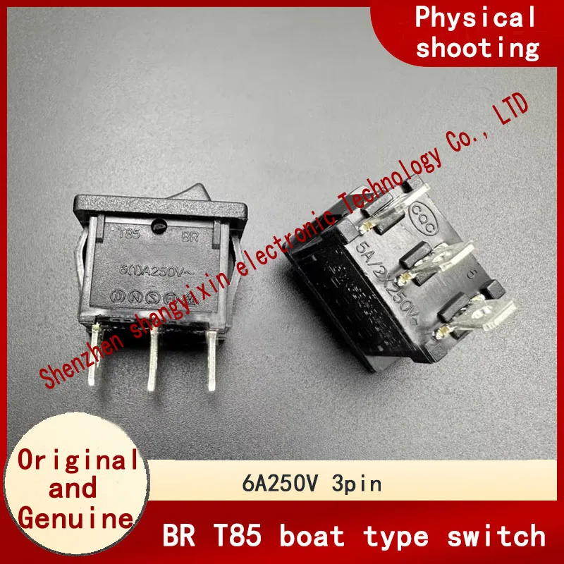 

Выключатель питания корабельного типа BR T85, 3-контактная 2-стопная кнопка, сильный ток, кнопка деформации 6A250V, 21*15 мм