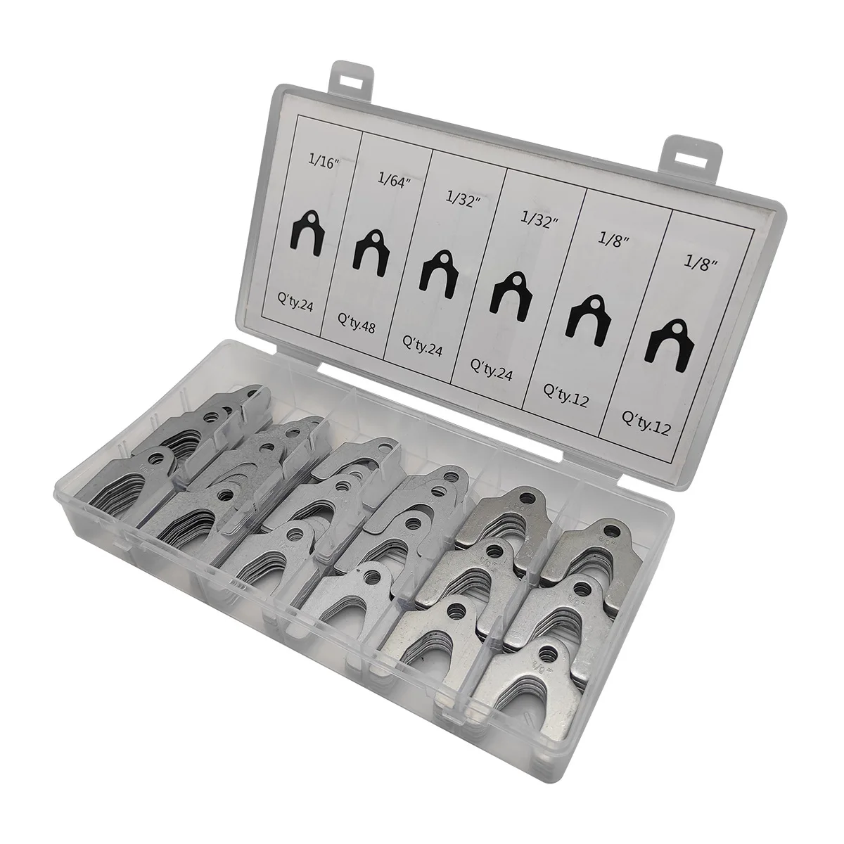 144 Pieces Auto Body Panel Gap Shims Spacers Assortment Fastener Hardware Washer Kit