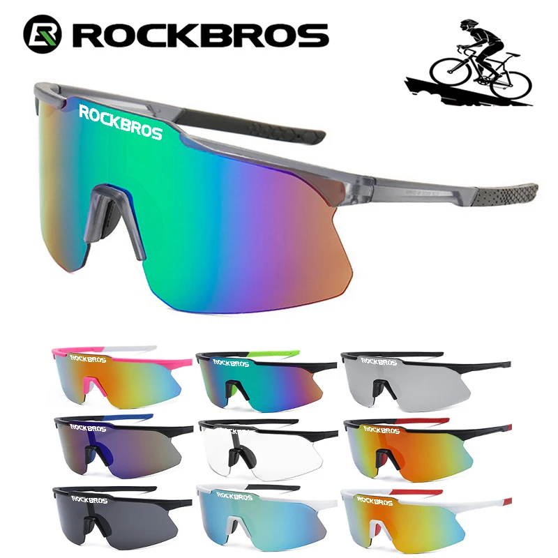 cycling ROCKBROS sunglasses Women Men Sports Glasses UV400 Riding Eyewear Mountain Bike Road Bicycle Outdoor Lenses