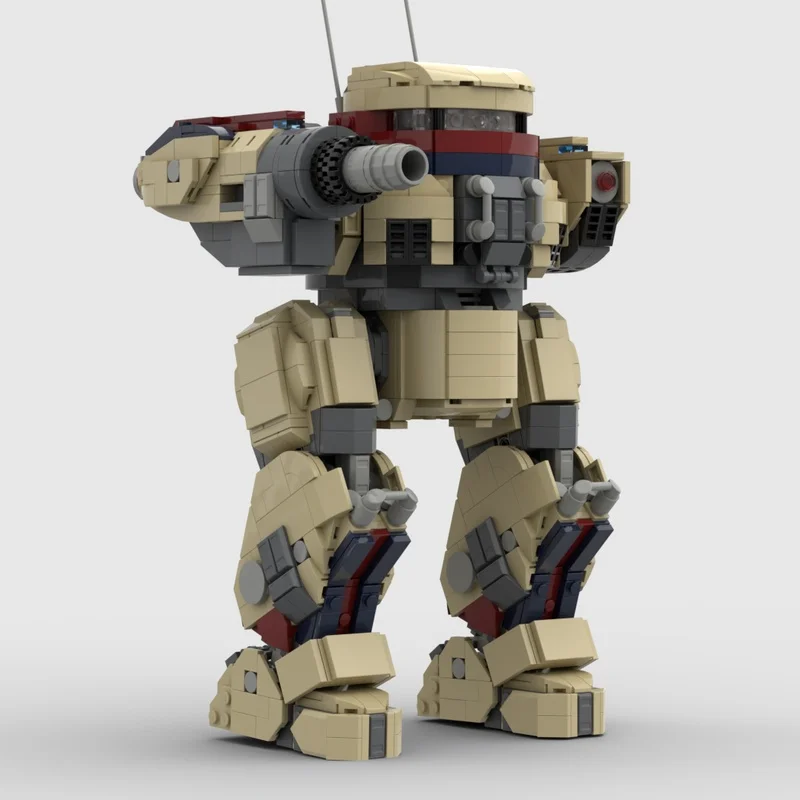 1577 قطعة MOC Urbanmech Battletech الفضاء نموذج بناء لعبة كتل العمارة فكرة التعليم هدايا عيد الميلاد الطوب عيد ميلاد #5