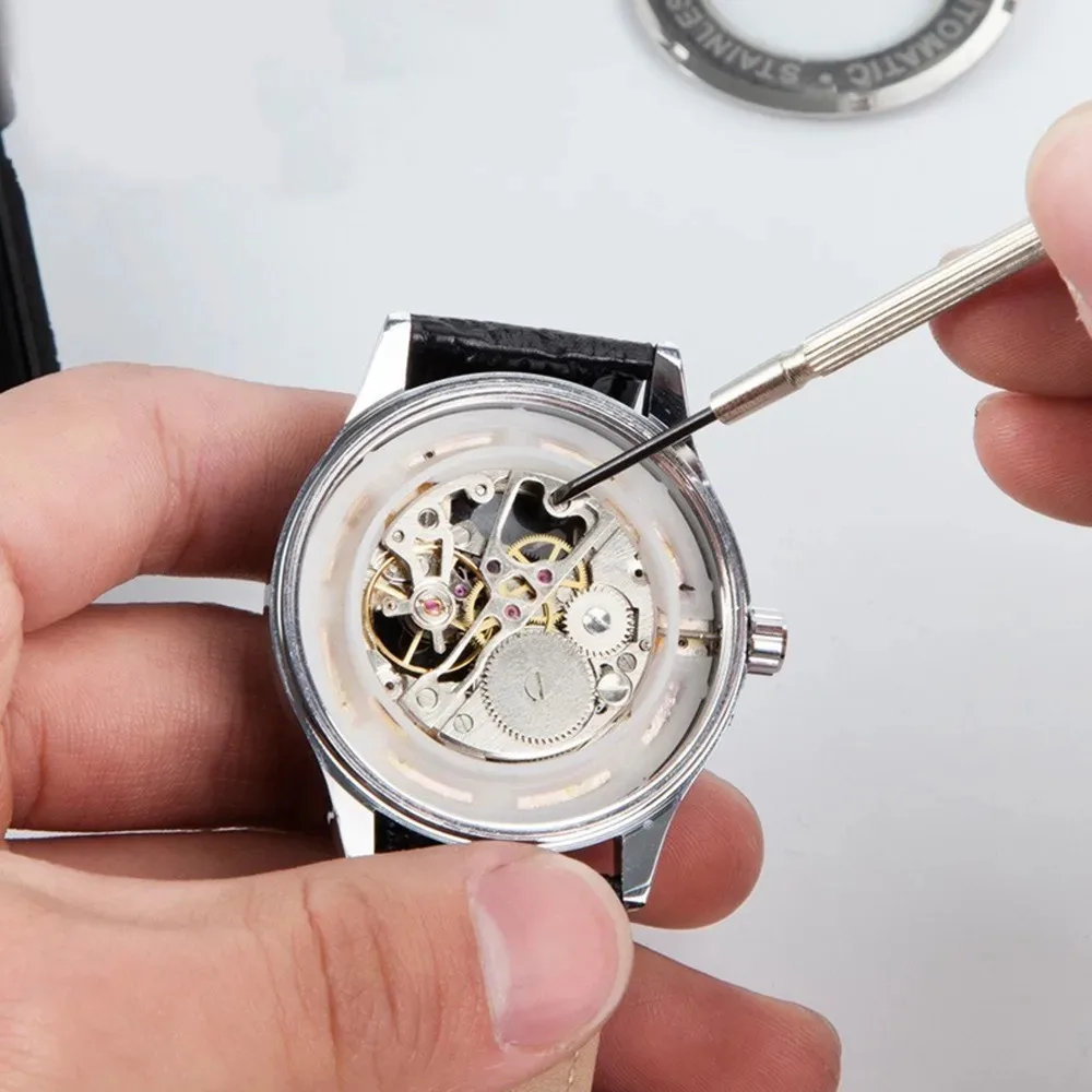 Alloy Steel Micro Screwdriver Set Clock Watch Glasses Disassembly Equipment Mini Watchmakers Tools Portable Repair Screwdriver