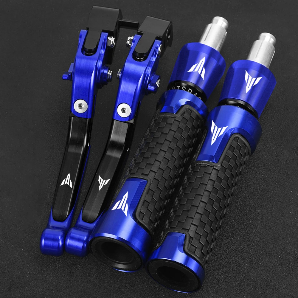 

Motorcycle Brake Clutch Levers 22mm Handlebar grips Handle ends For YAMAHA MT09 FJ09 FZ09 MT07 FZ-07 MT07 TRACER GT MT-09 TRACER