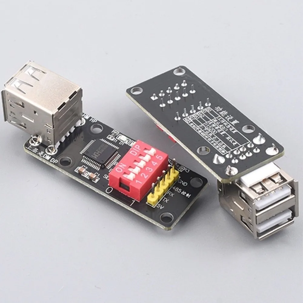 Ch9350 HID To UART Converter USB 12Mbps Speed Serial Port Interface Keyboard Mouse Converter HID Protocol Support Plug And Play