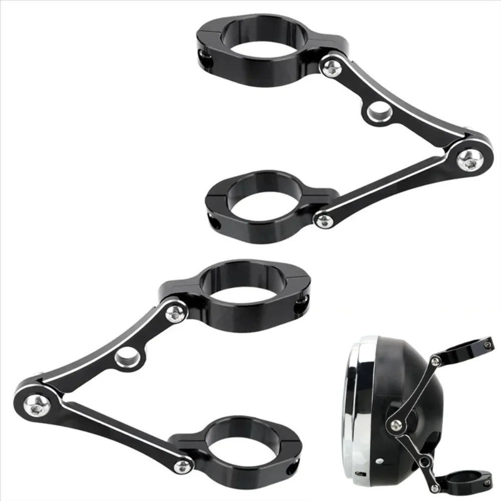 

Universal Motorcycle Headlight Mount Clamp, Adjustable 39mm-41mm