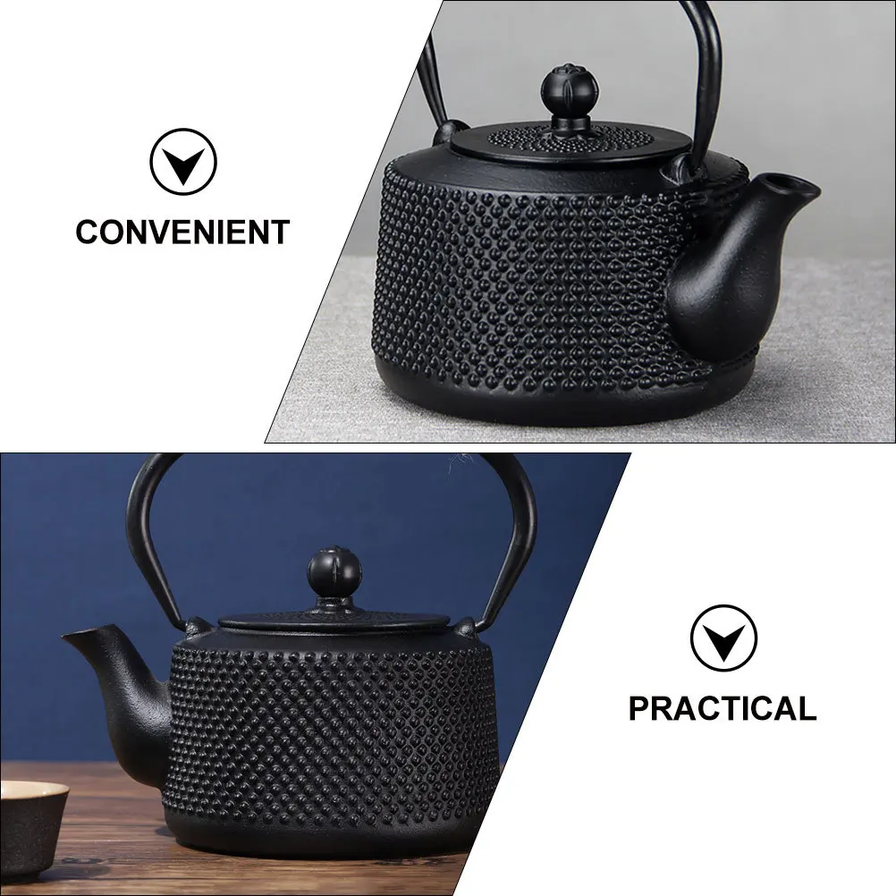 

Cast Iron Tea Pot Japanese Vintage Style Small Teapot With Infuser For Home Office Hotel Decor Tetsubin Teaware