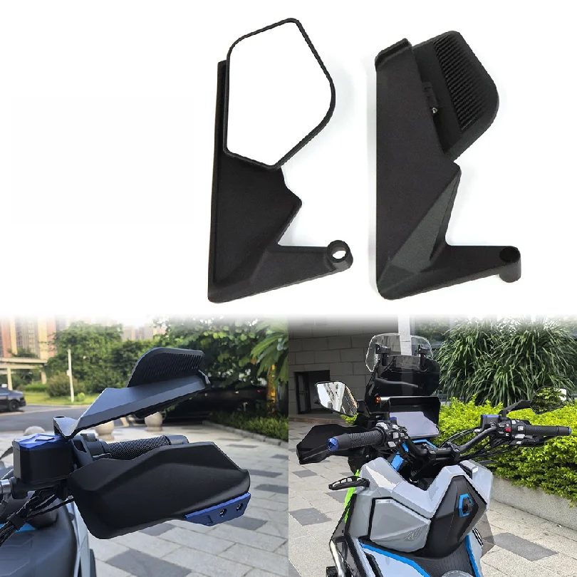 For Zontes 368G Motorcycle Racing Aerodynamic Fixed Wind Wing Mirror Modified Folding Rearview Mirror Accessories Side Mirror