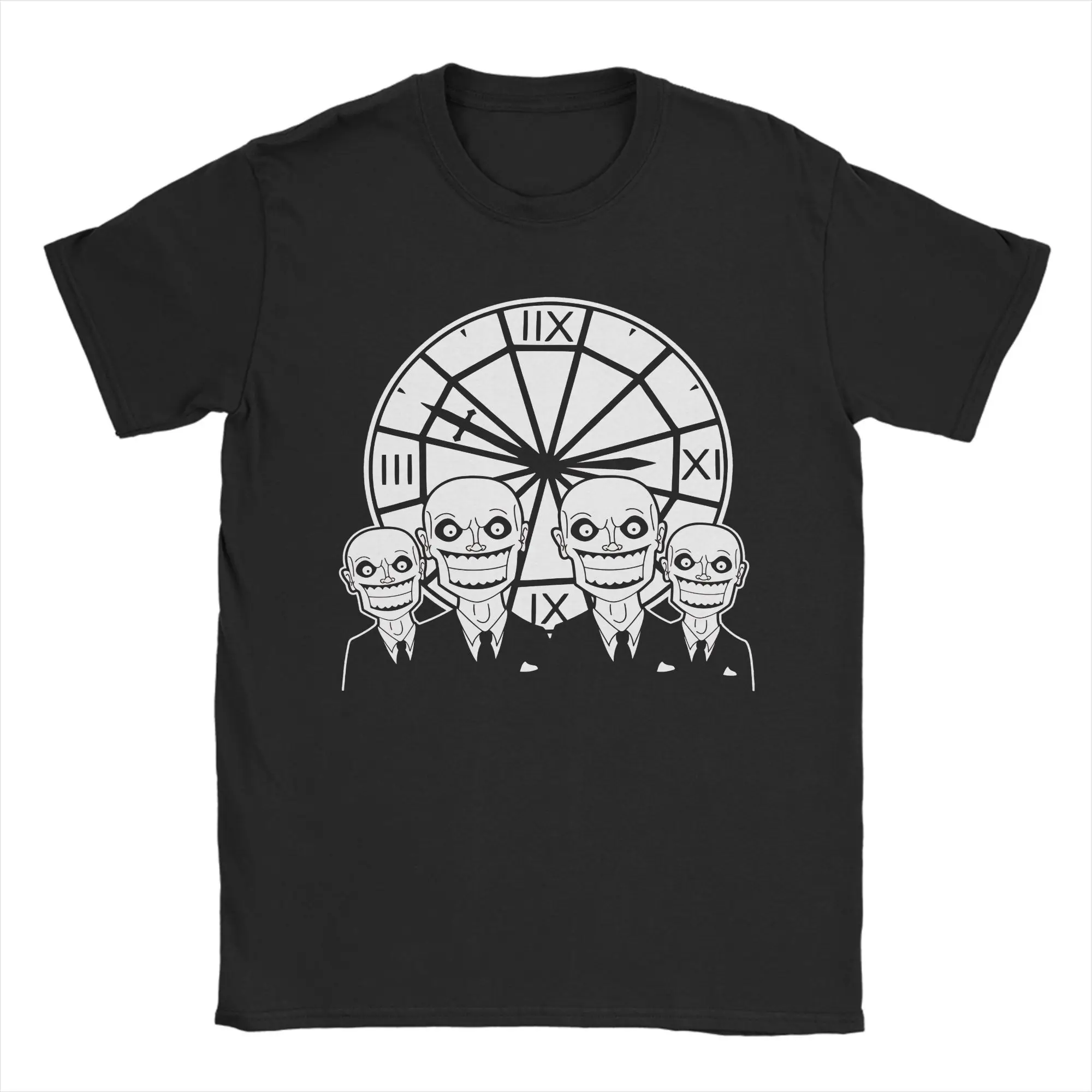 

The Gentlemen Clock T Shirt Men's 100% Cotton Funny T-Shirt Buffys The Vampire Slayers Tees Short Sleeve Clothing Gift Idea