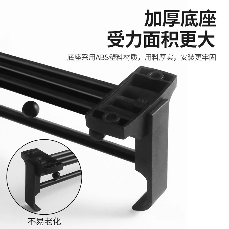 شماعة خزانة ملابس علوية قابلة للسحب، شماعات ملابس قابلة للتمديد، خزانة ملابس قابلة للتعديل، رف تلسكوبي #4