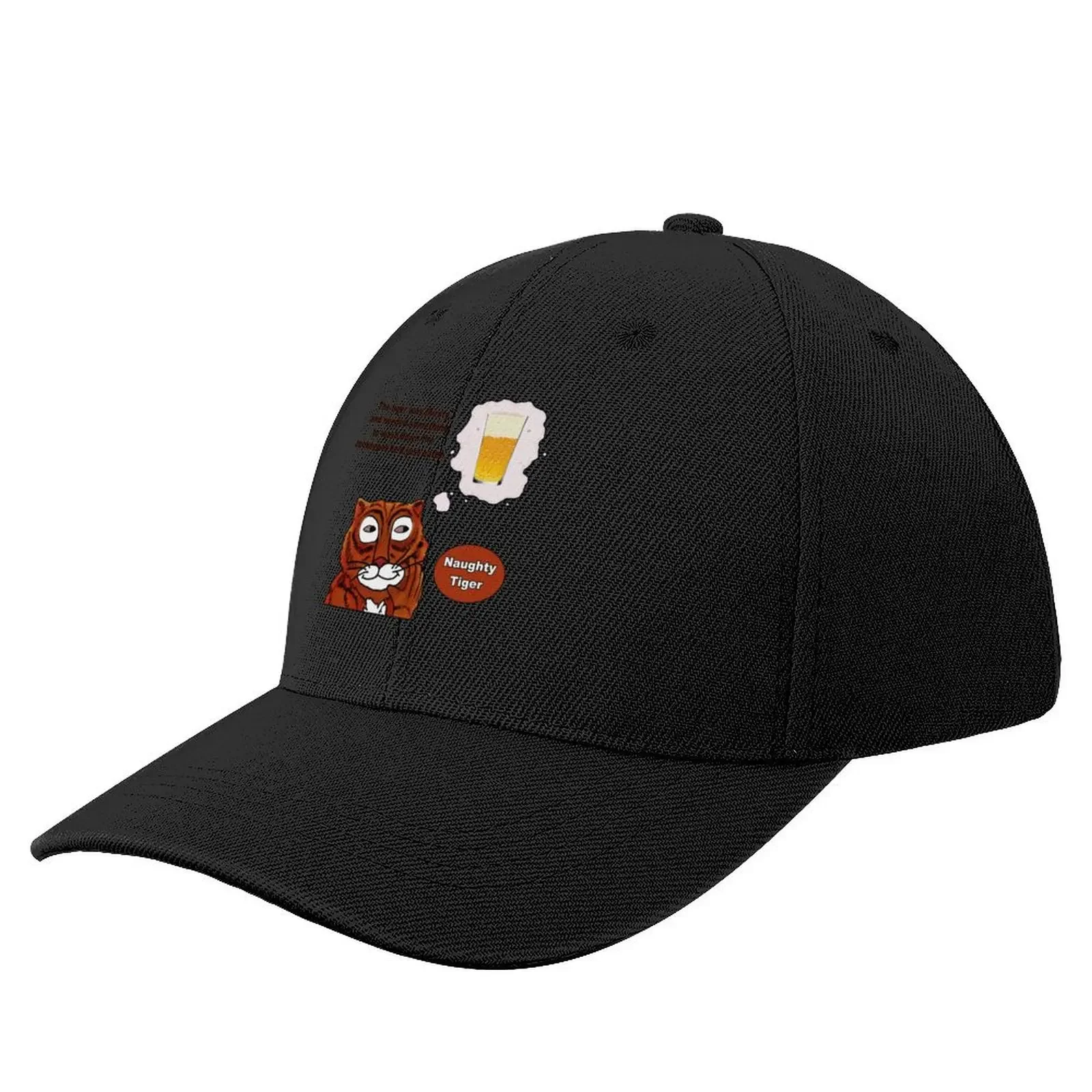 

Naughty Tiger, Where is that Zookeeper Baseball Cap tea Hat Anime Military Cap Man Men Luxury Brand Women's