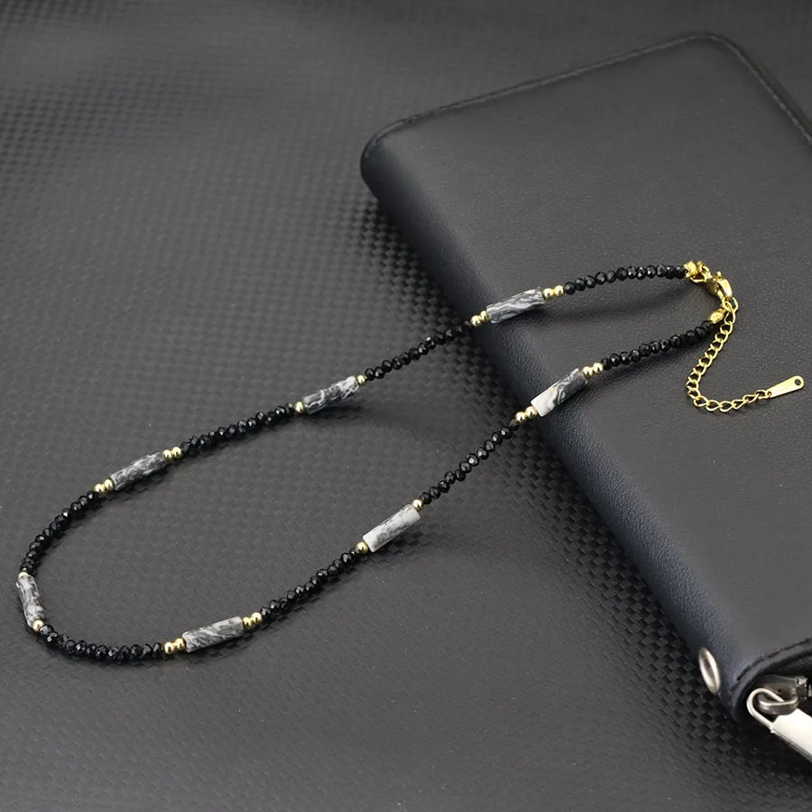 Böhmische Rocailles-Halskette für Frauen, 40,6 cm, Halsband, Strand, Outdoor, lässig, Hals-Accessoires, kurze Kragen, Geschenk für Sie – Detail 9