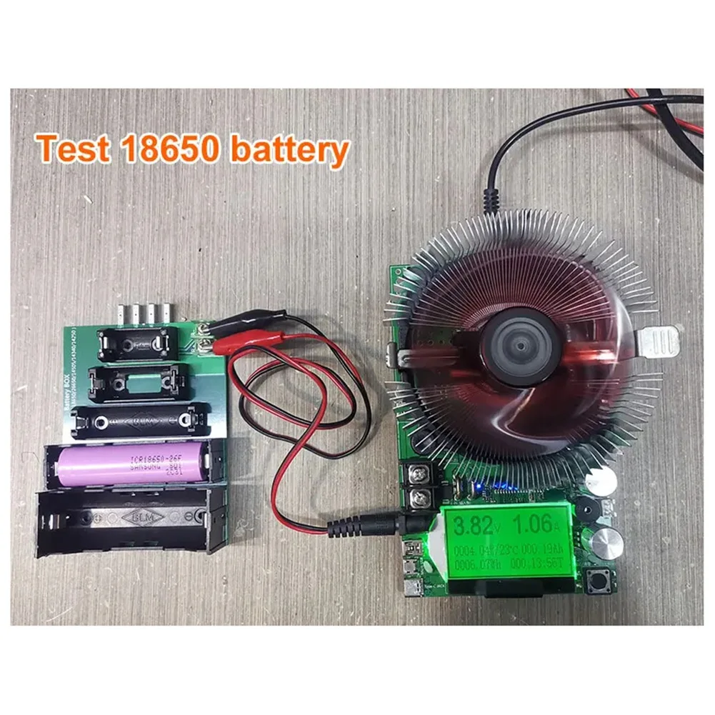 BVBV バッテリーテスターケース 4 & 2 線式端子 18650 26650 14505 14340 1425 バッテリーケースホルダーテスト収納ボックス DL24P 用