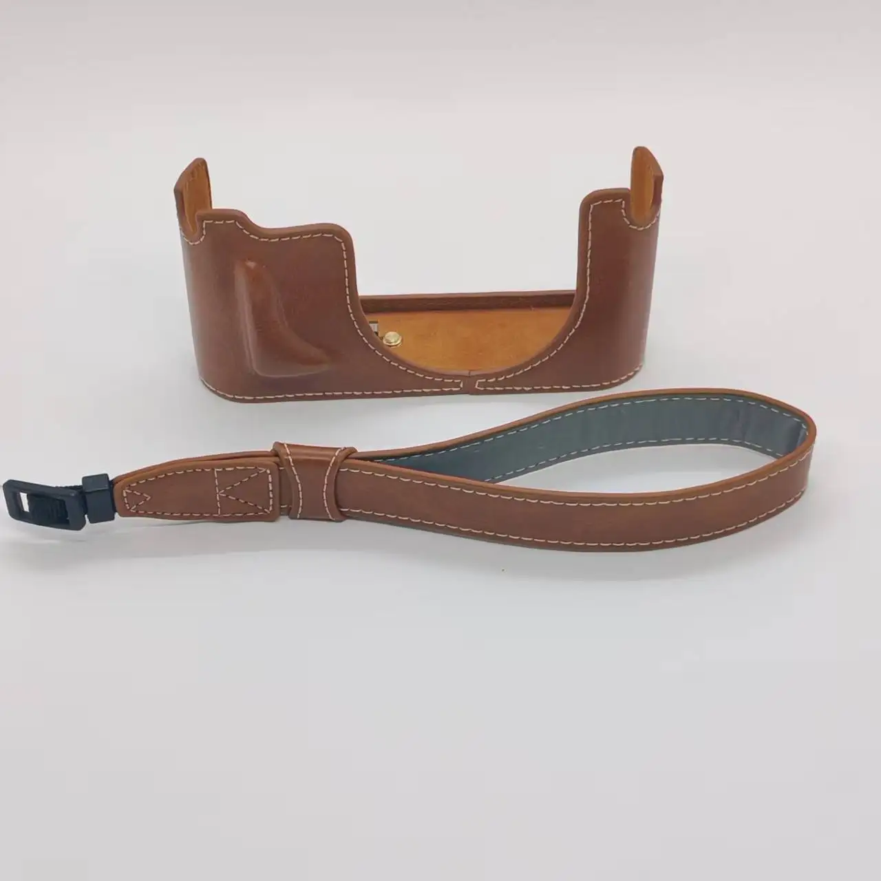 PU Leather Camera Half Case for Leica X Vario X Typ 113 107