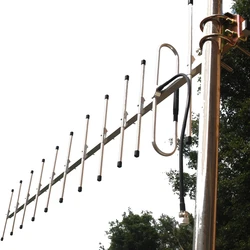 HAM radio 435M high gain yagi antenna 12 elements 400-470MHz repeater N female UHF 430-440MHz station aeria 433M