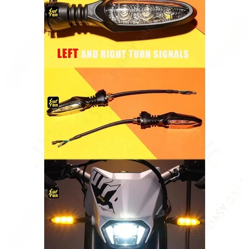 مناسبة لملحقات Qiu Long Surron Pol Be الأصلية SUR-RON ملحقات الدراجة النارية لإشارة الانعطاف اليسرى واليمنى #1
