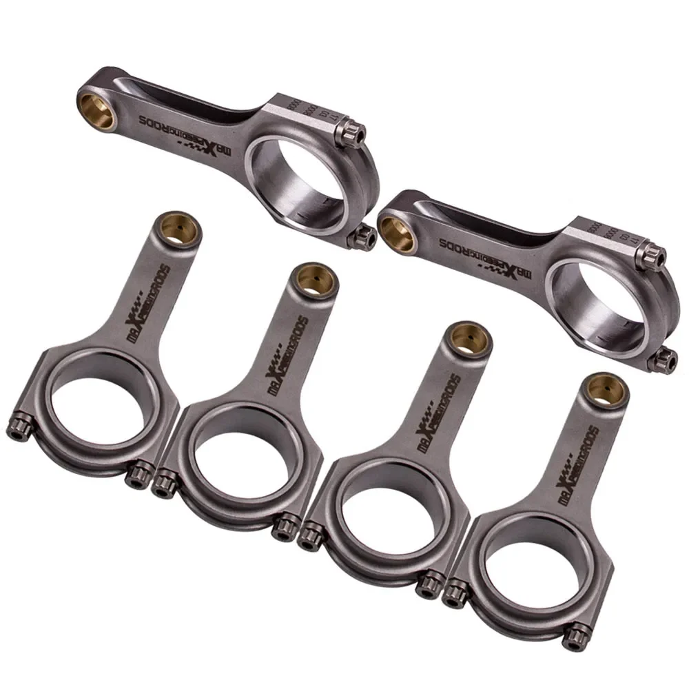 

MaXpeedingrods EN24 Connecting Rods For BMW S38 B35 E28 E24 M5 M6 144mm ARP Bolts