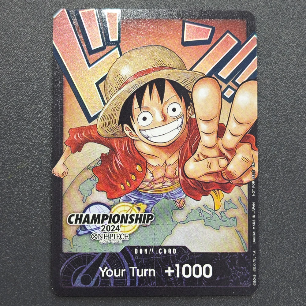 One Piece DON!! Cards OPCG Proxy Ace Shirahoshi Monkey Luffy 2023-2024 Collection Anime Booster Pack Cards Toy birthday Gifts