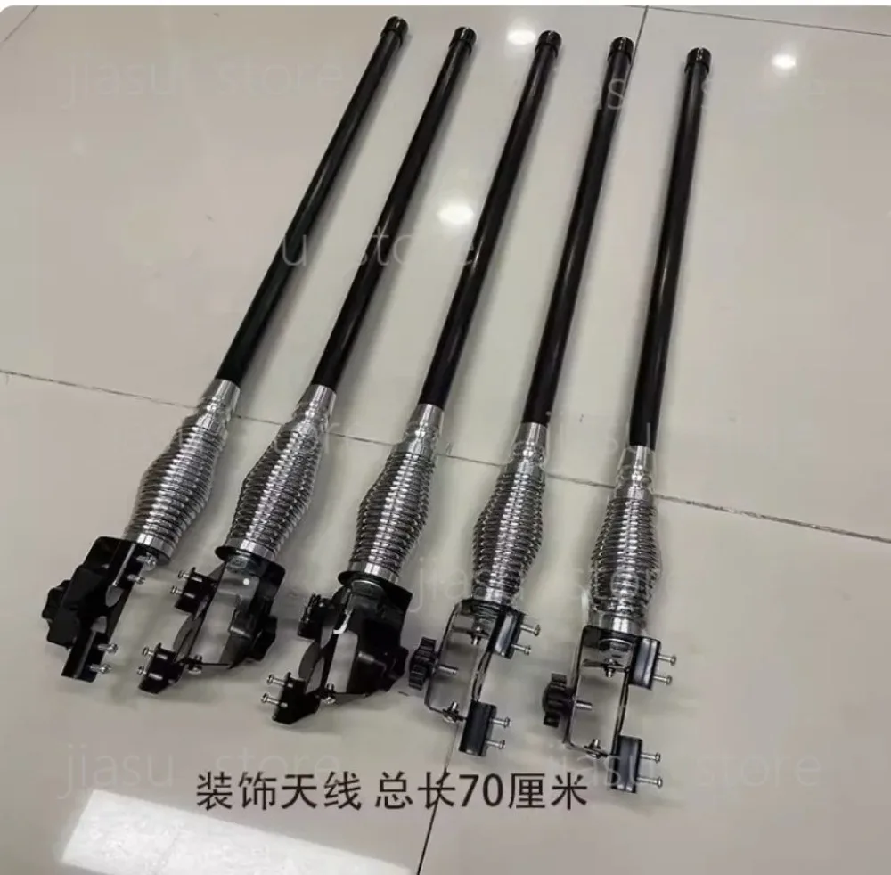 1pcs  off-road vehicle antenna, clip edge non-destructive installation front bumper decorative antenna