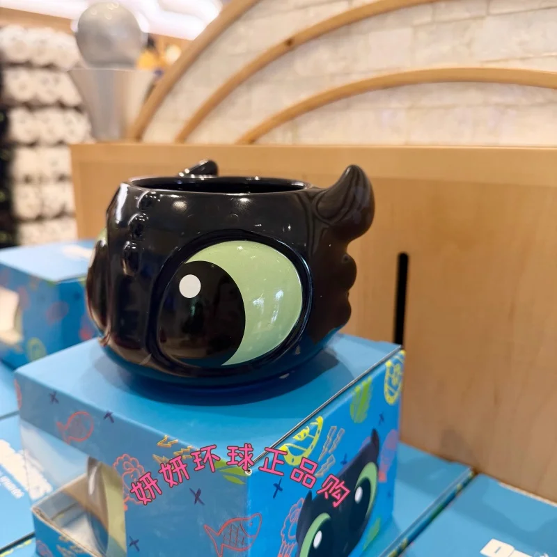 جديد أصيل التنين تامينغ ماستر بلا أسنان الصبي ليلة ضوء شا كوب ماء من السيراميك زوجين الإبداعية كوب سيراميك هدية الكريسماس #6