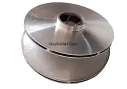 100-130mm Diamater 12/14mm girante dell'albero girante di precisione in alluminio parte di colata per pompa dell'acqua 1 pz