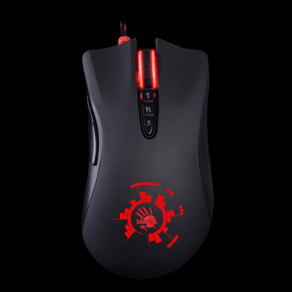 A4tech Bloody A91 Wired Mouse Macro Programming Driver E-Sports Gaming Mouse For Pc Office Game Laptop Accessories Gaming Gifts